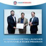 Hyderabad Metro Launches Sustainable Rides Program